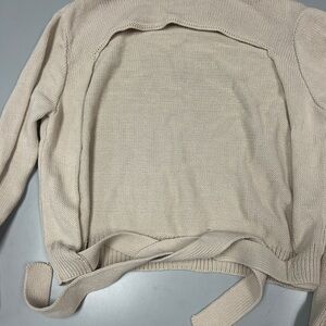 PrettyLittleThing Beige Knit Sweater